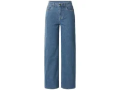 Damen Jeans, Wide Leg, hohe Leibhöhe