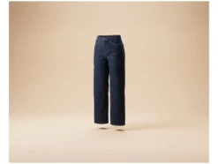 Damen Jeans, Wide Leg, hohe Leibhöhe