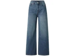 Damen Jeans, Wide Leg, hohe Leibhöhe