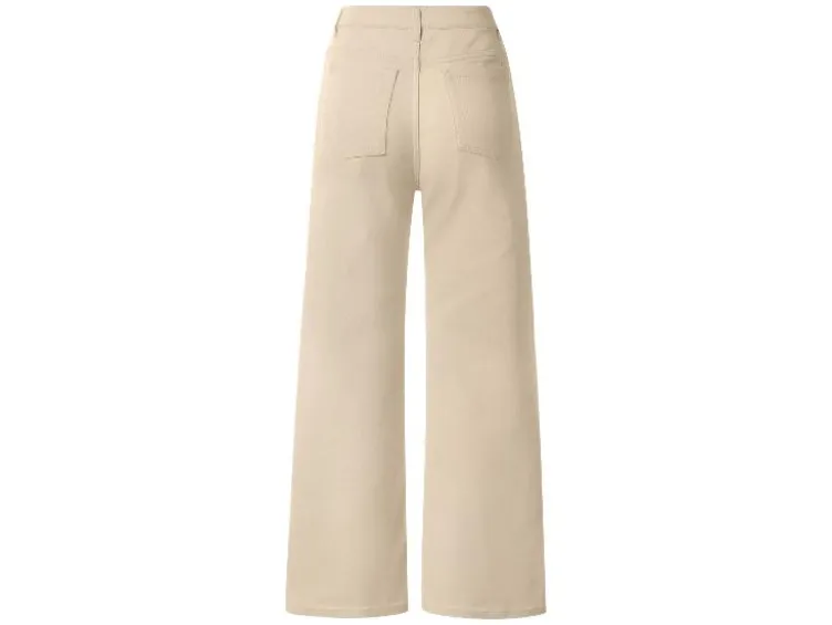 Damen Jeans, Wide Leg, hohe Leibhöhe