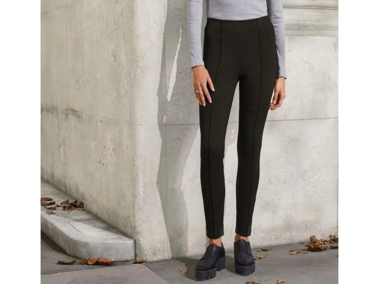 Damen Jeggings, Slim Fit, hohe Leibhöhe