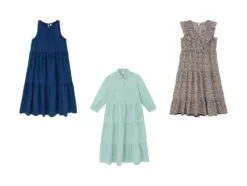 Damen Kleid, leger geschnitten