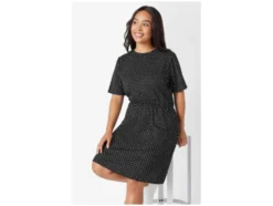 Damen Kleid, mit Baumwolle
