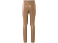 Damen Leder-Jeggings, Slim Fit, normale Leibhöhe