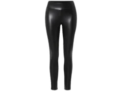 Damen Leggings, in Lederoptik