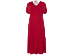 Damen Maxi-Kleid, mit recyceltem Material