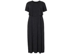 Damen Maxi-Kleid, mit recyceltem Material