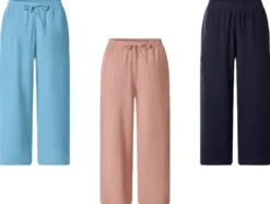 Damen Musselin-Hose