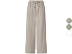 Damen Musselin-Hose