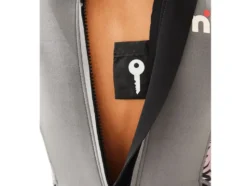 Damen Neopren-Shorty mit Reißverschluss am Rücken, grau/schwarz