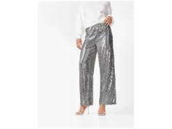 Damen Pailletten-Hose