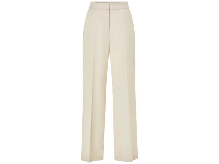 Damen Palazzo-Hose mit Bügelfalte