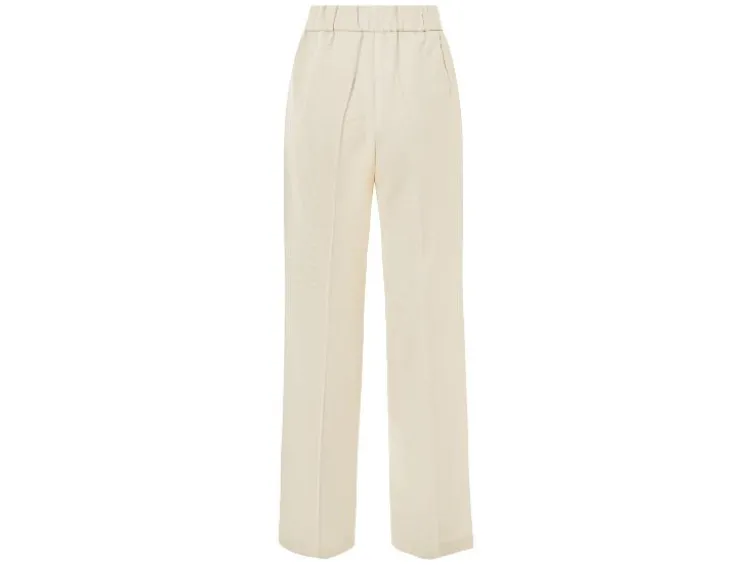Damen Palazzo-Hose mit Bügelfalte