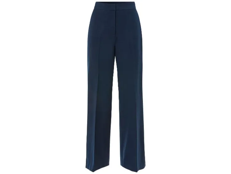 Damen Palazzo-Hose mit Bügelfalte