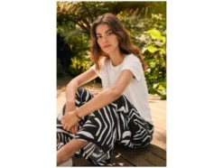 Damen Palazzo-Hose, weites Bein