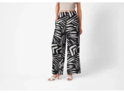 Damen Palazzo-Hose, weites Bein