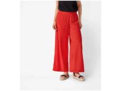 Damen Palazzo-Hose, weites Bein