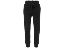 Damen Plüschhose, mit Bündchen