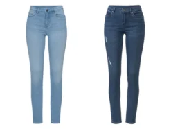Damen Po-Push-Up Jeans, Super Skinny Fit, normale Leibhöhe