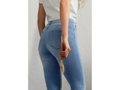 Damen Po-Push-Up Jeans, Super Skinny Fit, normale Leibhöhe