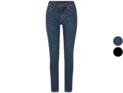 Damen Po-Push-Up Jeans, Super Skinny Fit, normale Leibhöhe