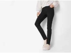 Damen Po-Push-Up Jeans, Super Skinny Fit, normale Leibhöhe