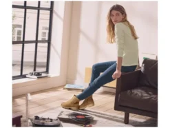 Damen Po-Push-Up Jeans, Super Skinny Fit, normale Leibhöhe