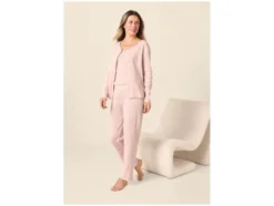 Damen Pyjama-Set, 3-teilig