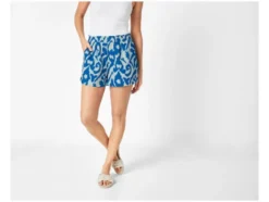 Damen Shorts, aus weichem Musselin