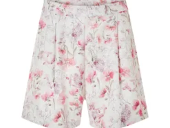 Damen Shorts in Leinenoptik