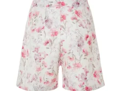 Damen Shorts in Leinenoptik