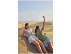 Damen Shorts mit Leinen