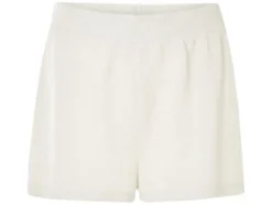 Damen Shorts, mit modischer Strickstruktur