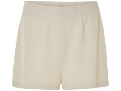 Damen Shorts, mit modischer Strickstruktur