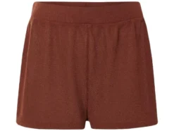 Damen Shorts, mit modischer Strickstruktur