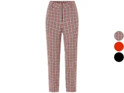 Damen Slacks, mit kleinen Seitenschlitzen