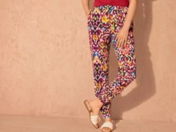 Damen Sommerhose mit seitlichen Eingrifftaschen