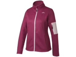 Damen Strick-Fleecejacke mit seitlichen Eingrifftaschen