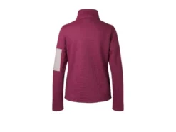 Damen Strick-Fleecejacke mit seitlichen Eingrifftaschen