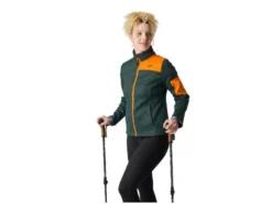 Damen Strick-Fleecejacke mit seitlichen Eingrifftaschen