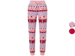 Damen Sweathose im festlichen Design
