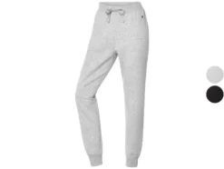 Damen Sweathose mit Bündchen am Beinabschluss
