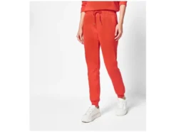 Damen Sweathose mit Bündchen am Beinabschluss