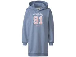 Damen Sweatkleid mit angerauter Innenseite