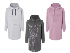 Damen Sweatkleid mit Baumwolle