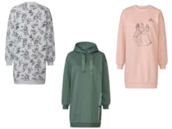 Damen Sweatkleid, mit Disney-Motiv, mit Baumwolle