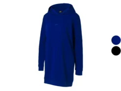 Damen Sweatkleid, mit Kapuze