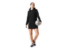 Damen Sweatkleid, mit Kapuze