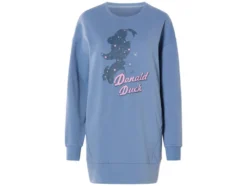 Damen Sweatkleid, mit Rippbündchen