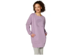 Damen Sweatkleid, mit Rippbündchen